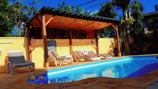 Jolie Villa Santa Avec Piscine Pointe aux Piments Eksteriør bilde
